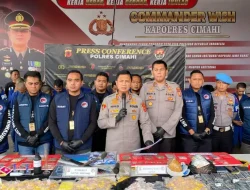 Polres Cimahi Amankan 31 Tersangka Penyalahgunaan Narkoba
