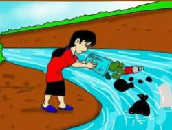 DLH Cimahi Pastikan Tindak Tegas Pembuang Sampah ke Sungai