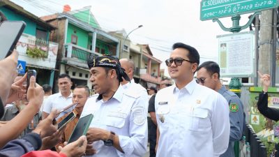 Wali Kota Cimahi Resmikan Dua Jalan Baru