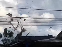 Angin Puting Beliung Landa Cimahi dan Padalarang, Ratusan Rumah Rusak