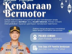 Polres Cimahi Buka Titip Kendaraan Gratis