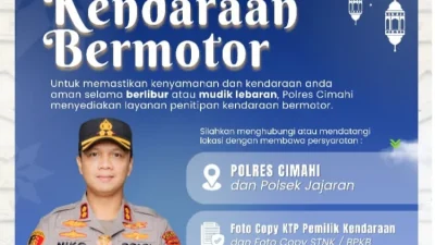 Polres Cimahi Buka Titip Kendaraan Gratis
